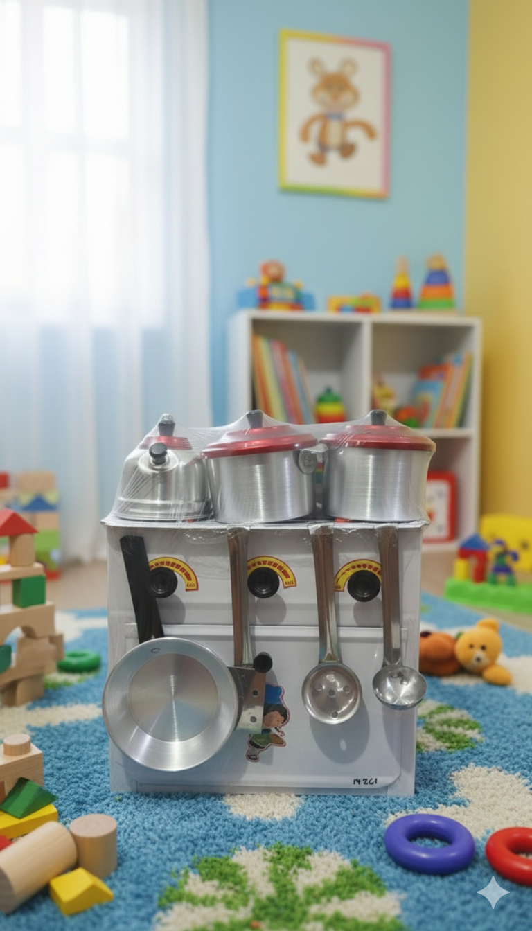 Cocina Pequeña Casabella (Rosada / Blanco)